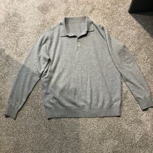 J.Crew Cashmere Long Sleeve Polo